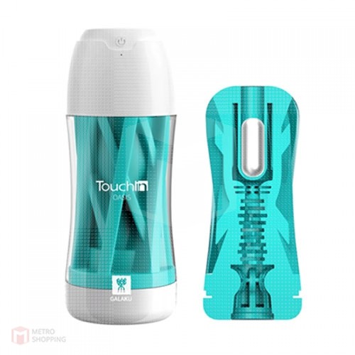 TouchIn Vibrator Cup (Oasis Green สีเขียว สั่น ชาร์จ USB)