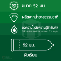 ถุงยางอนามัย One Touch Solution (เครือบสารชะลอการหลั่ง)