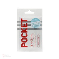 Pocket Tenga Wave Line (สำหรับพกพา /สีฟ้า (ขาว))